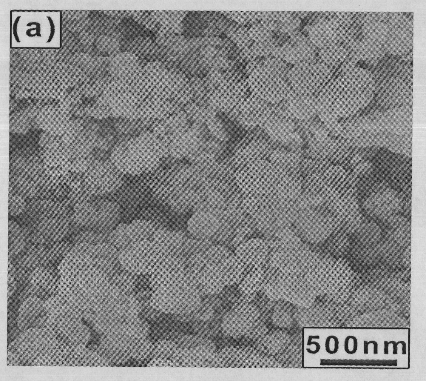 Method for preparing nano barium-strontium titanate powder by adopting hydrothermal method