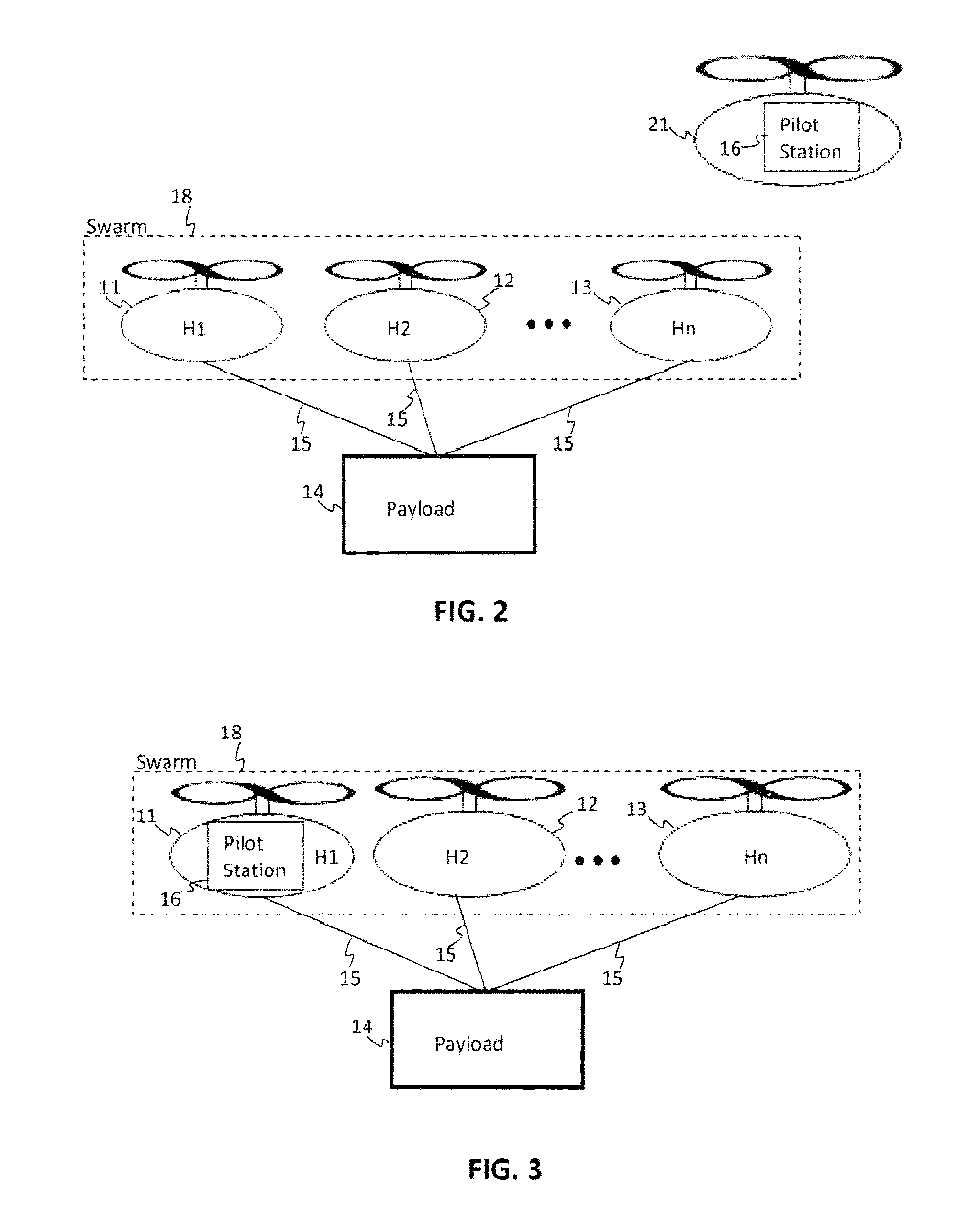 System and method for multiple aircraft lifting a common payload