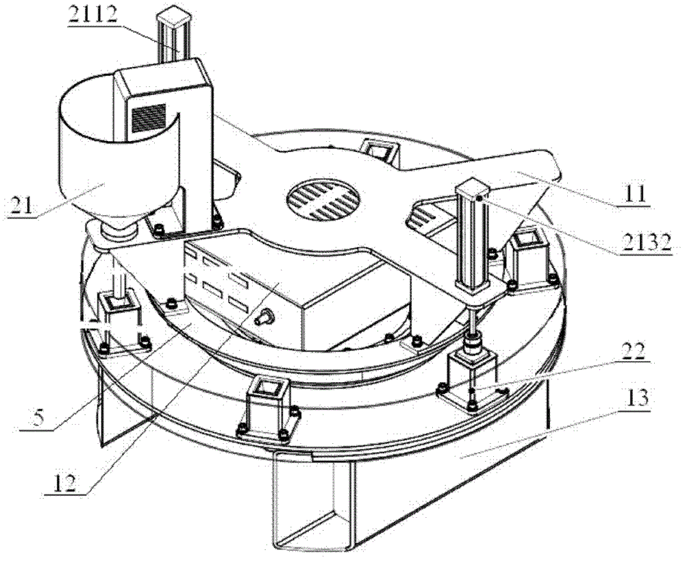 Rotating disc type packaging machine