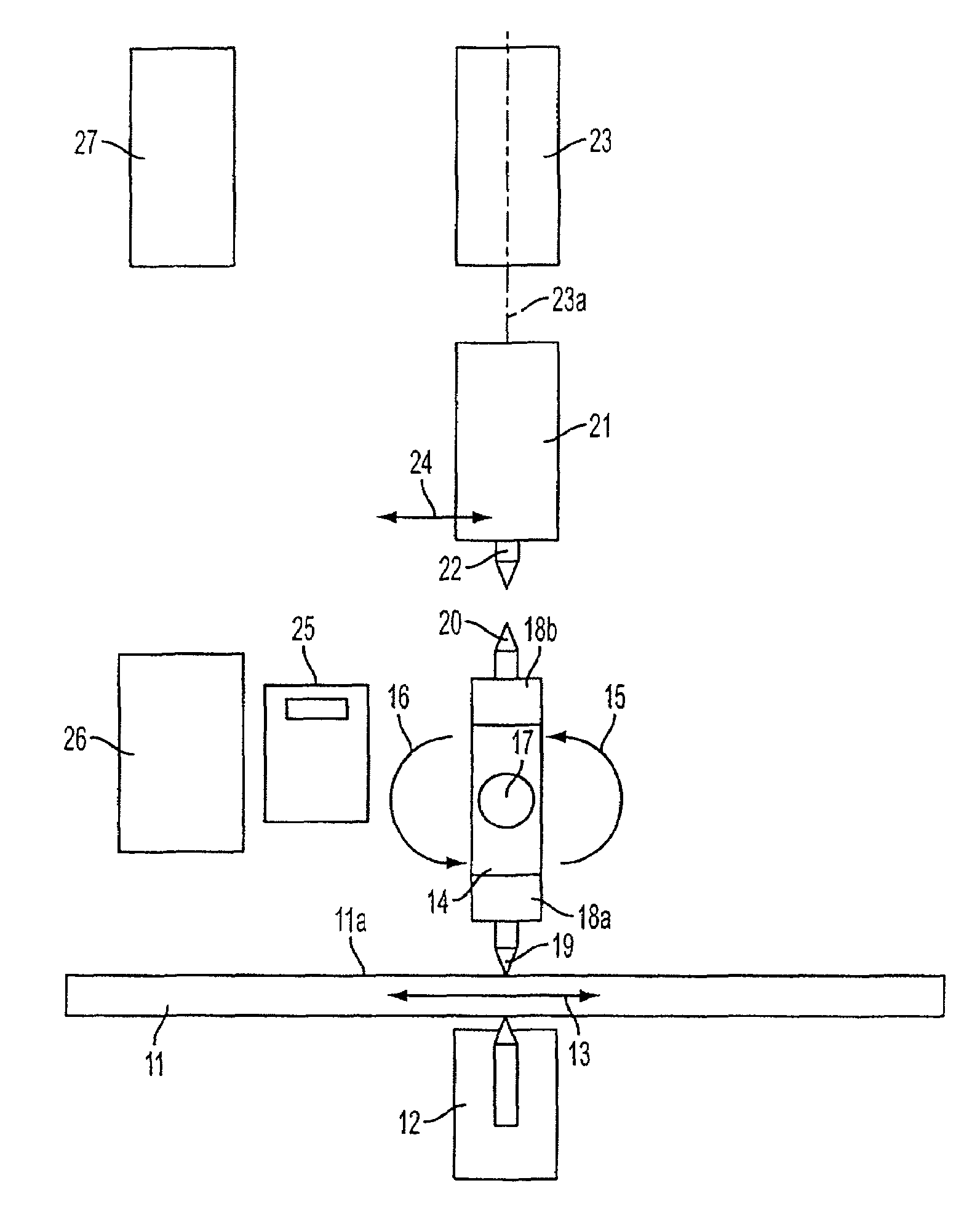 Method for checking and rotating electronic components