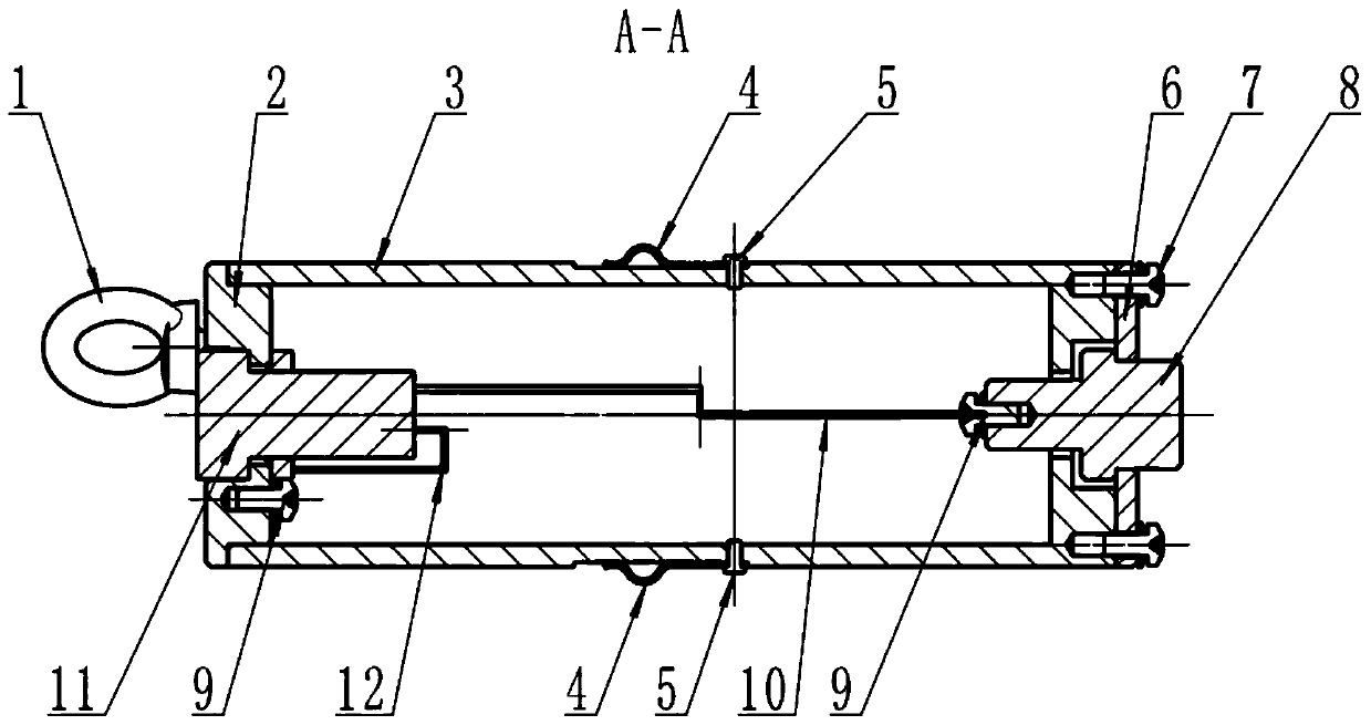 Detection device and detection method for control circuit of smoke bomb launcher barrel