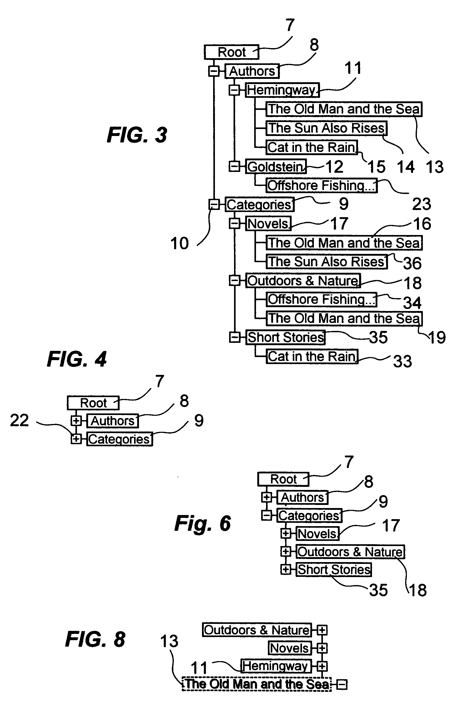Interface and method for exploring a collection of data