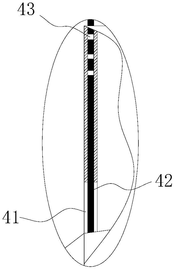A movable and adjustable hot-forged nut blank receiving device