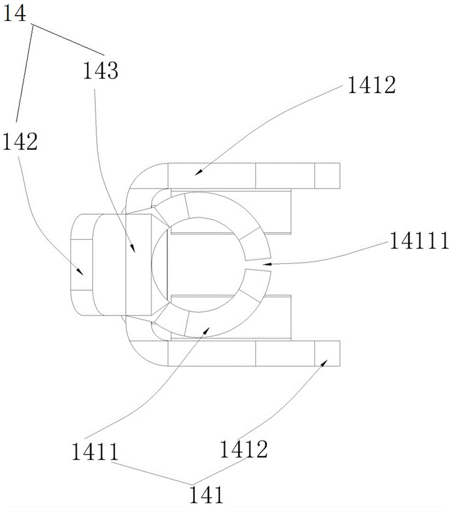 Reversing radar camera device and camera system based on the device