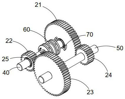 Two-speed transmission for new energy vehicles
