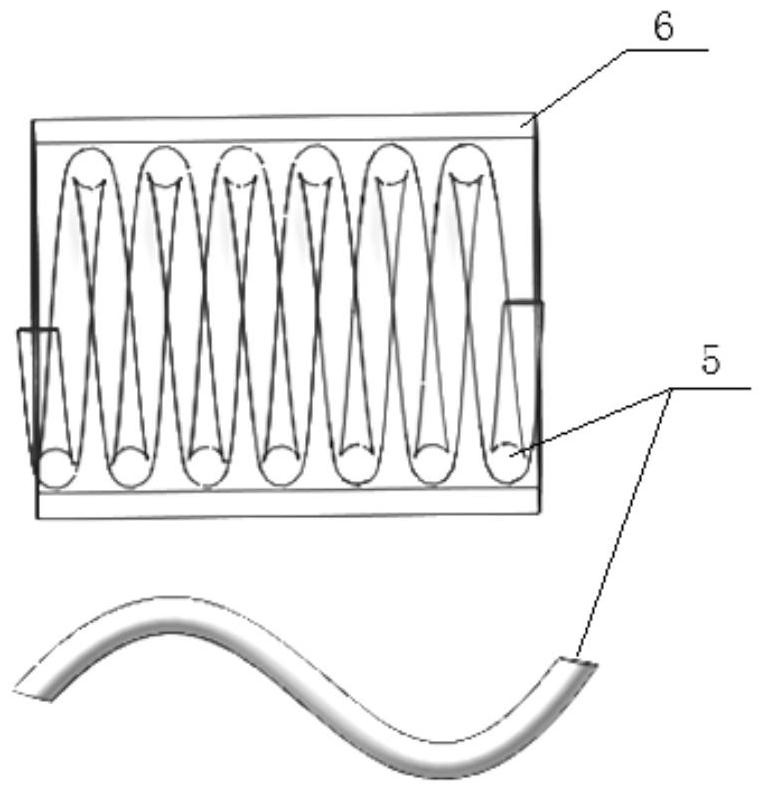 Embedded air inlet lip anti-icing heating assembly and manufacturing method