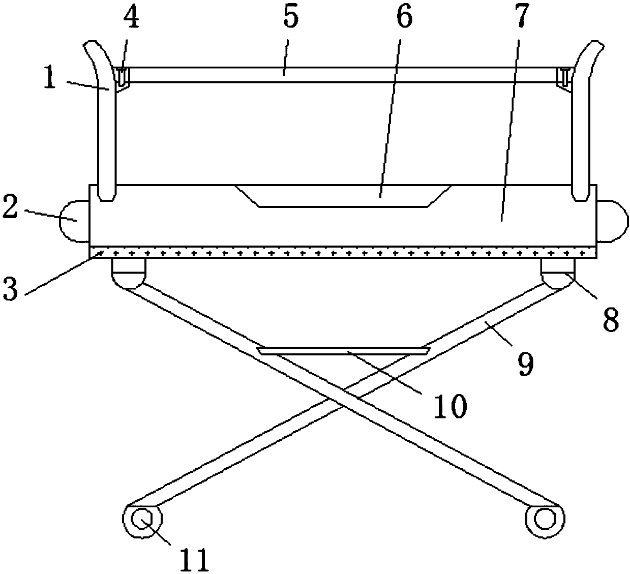 Foldable outdoor grill