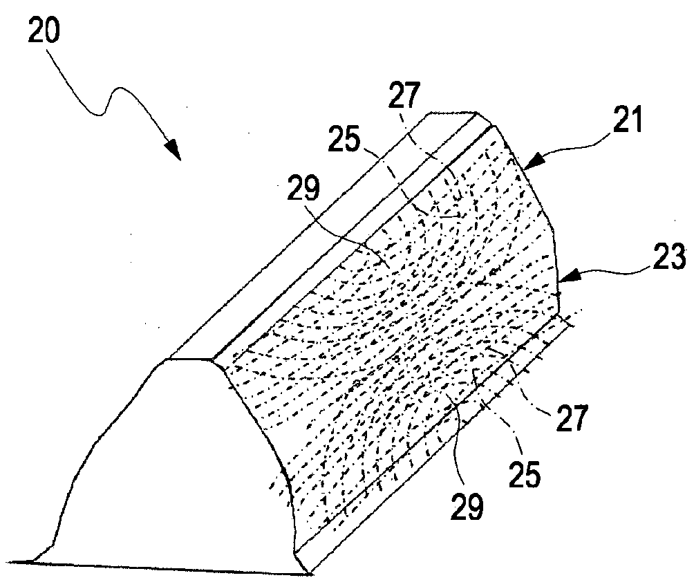 Honing method with cross-grinding for gear wheels