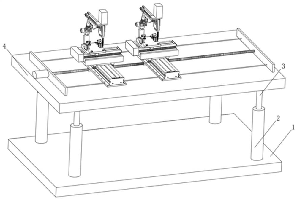 A kind of glue processing equipment and working method for automobile window frame