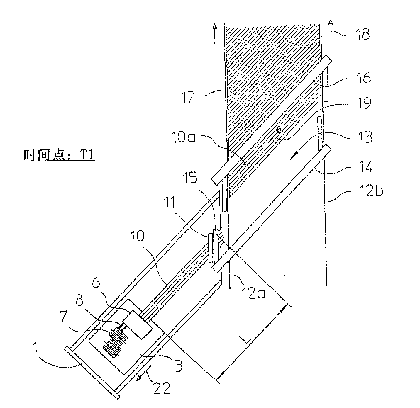 Method and device for creating a unidirectional fibre layer, method for manufacturing a multi-axial layed fabric and a multi-axial machine as well as a method for manufacturing a woven cloth and weavi