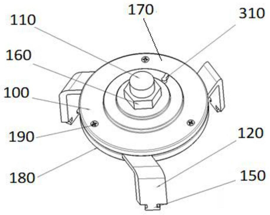 Telescopic disassembling and assembling tool for automobile fuel pump
