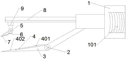 Manipulator operation head applicable to carry product liable to be deformed
