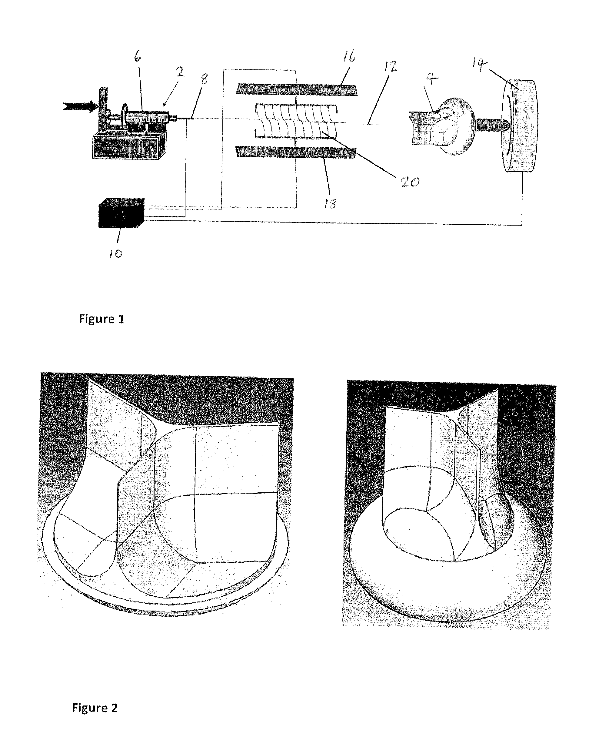 Method of forming a tissue scaffold
