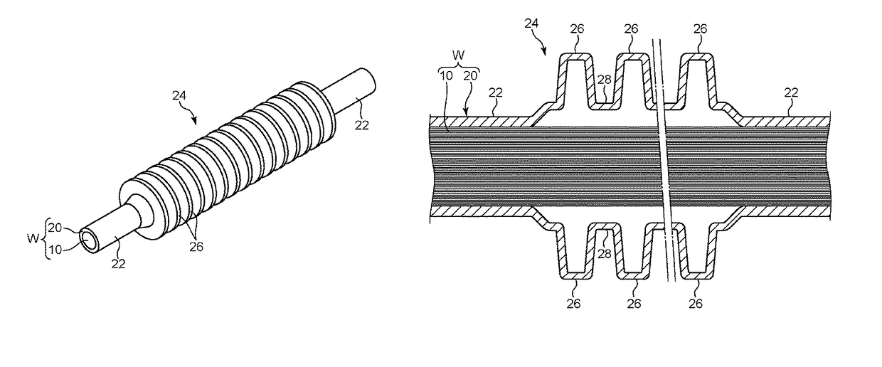 Insulating coated wire and method for manufacturing the same
