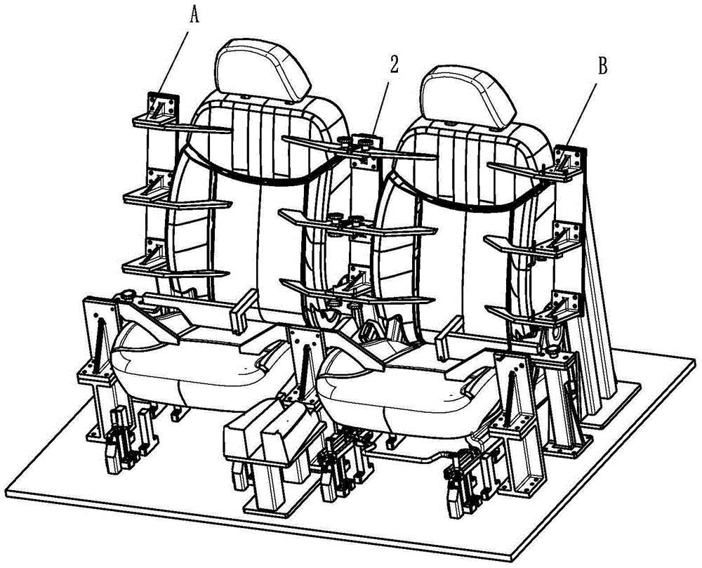 Double seat combination inspection tool