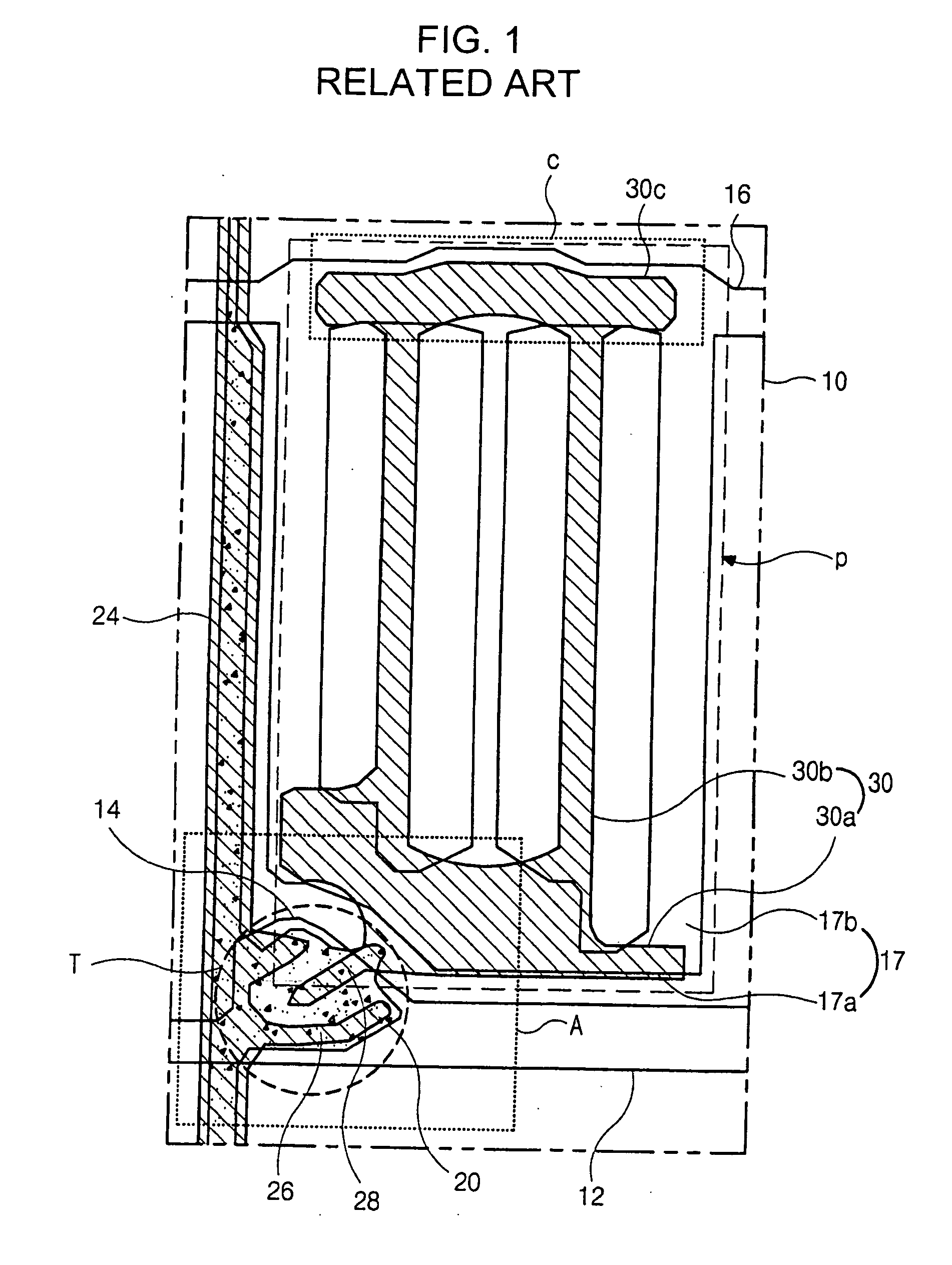 Array substrate of liquid crystal display device and method of fabricating the same