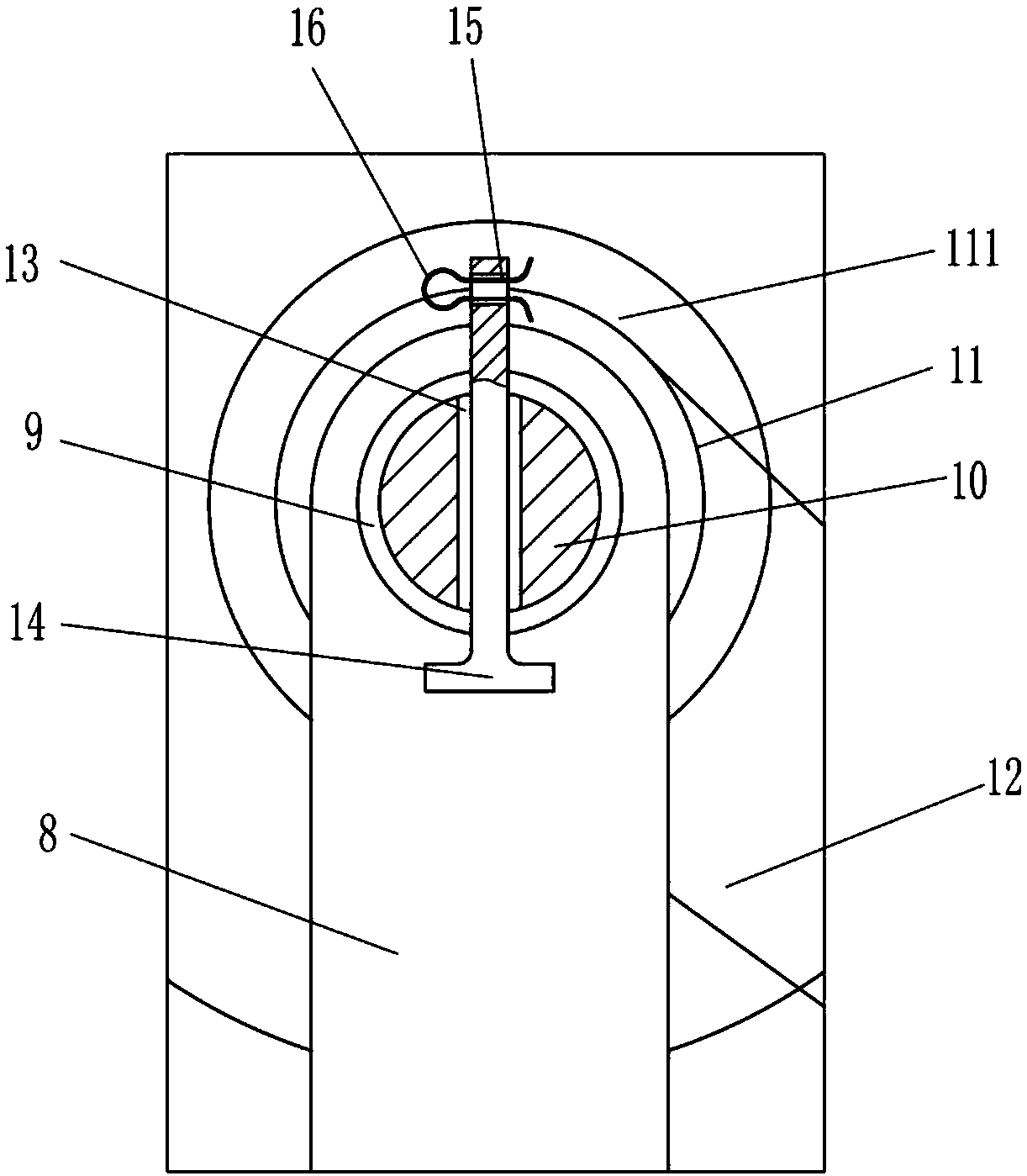 Anti-cracking patch tiling equipment for road construction