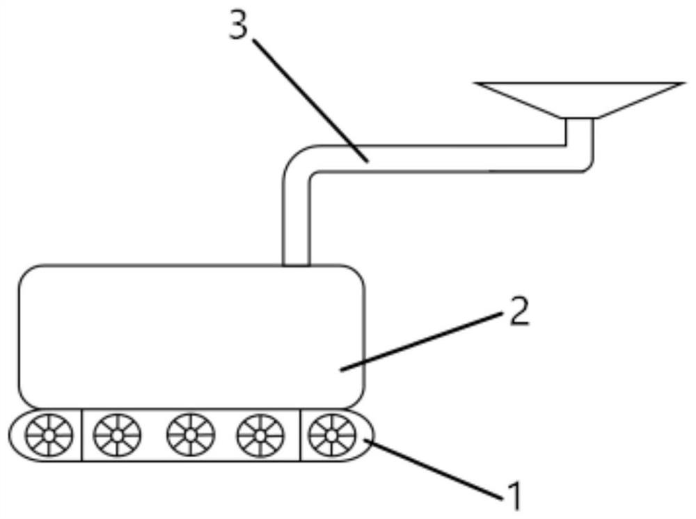 Fire smoke decontamination robot system and fire smoke decontamination method