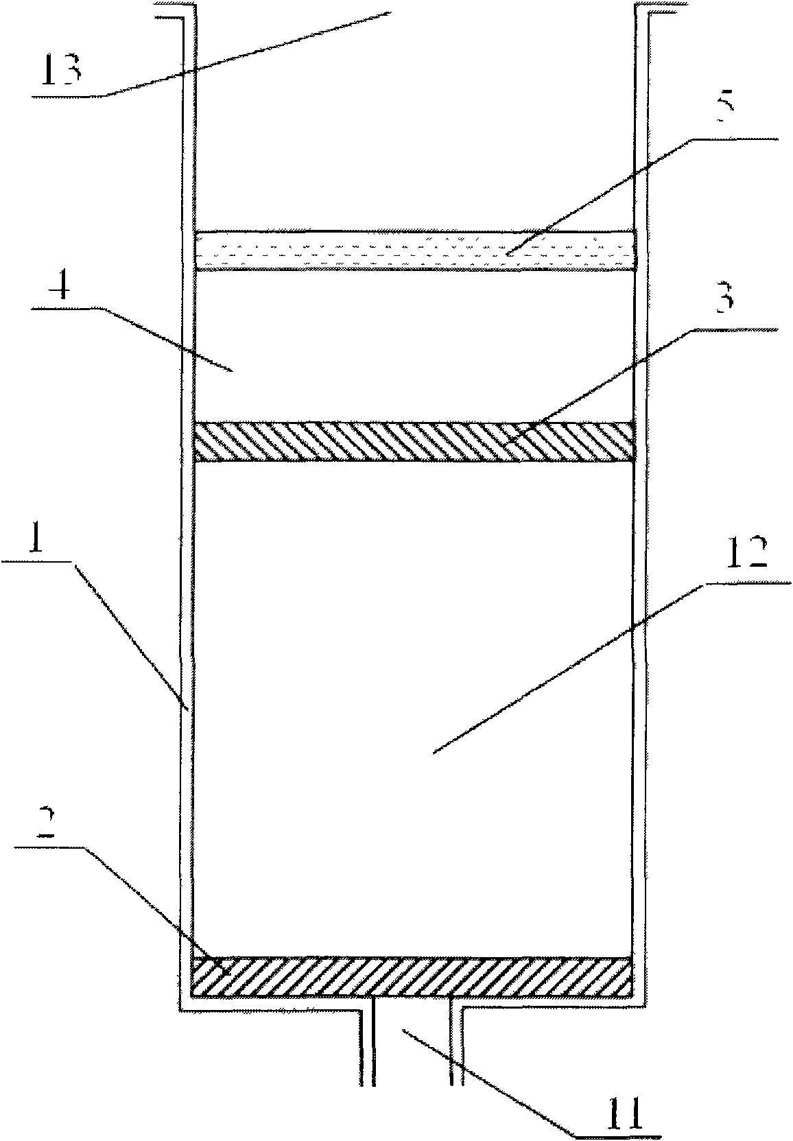 Medicament extracting device and method from body fluid example