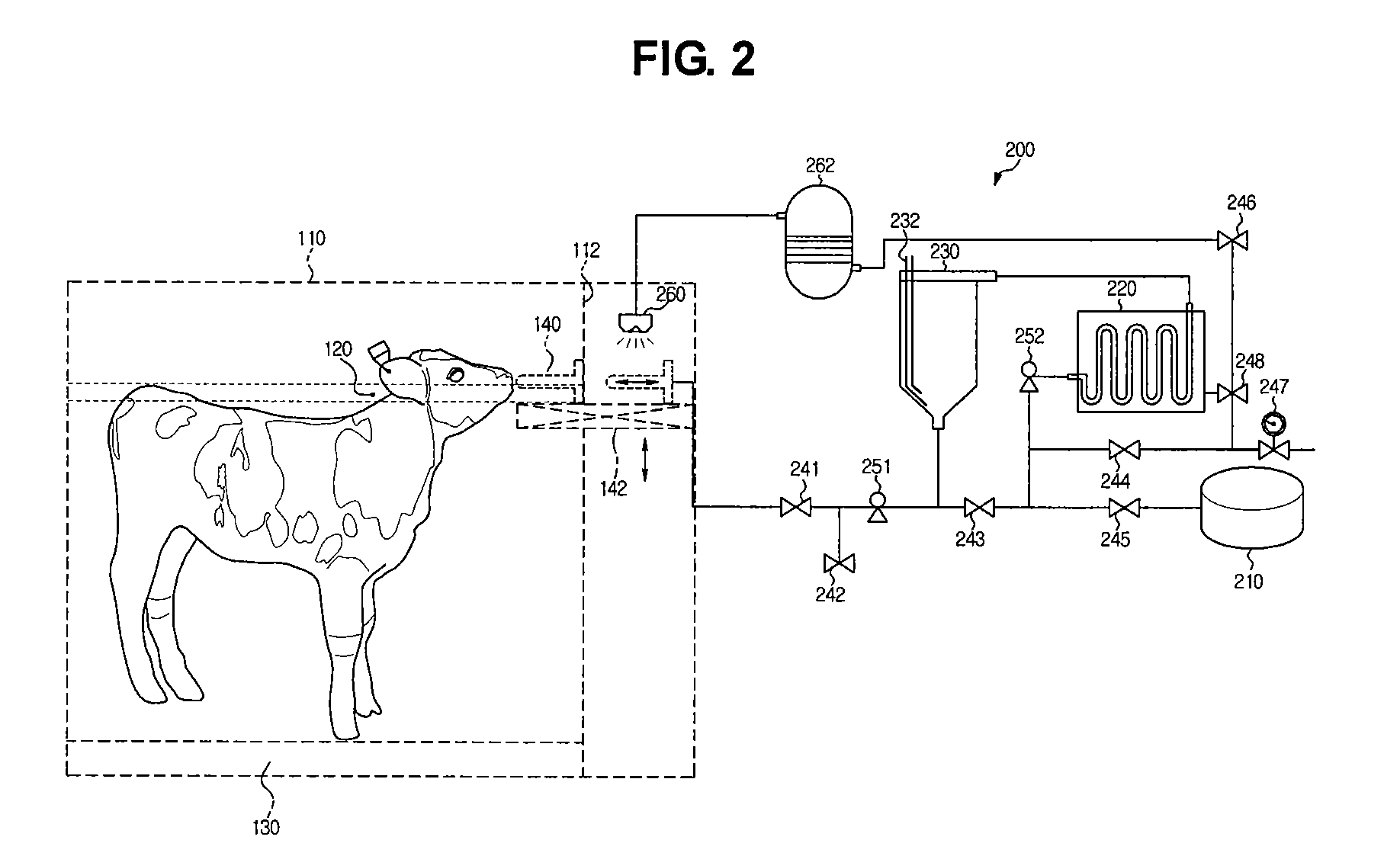 Automatic suckling system for calves with minimal weaning stress