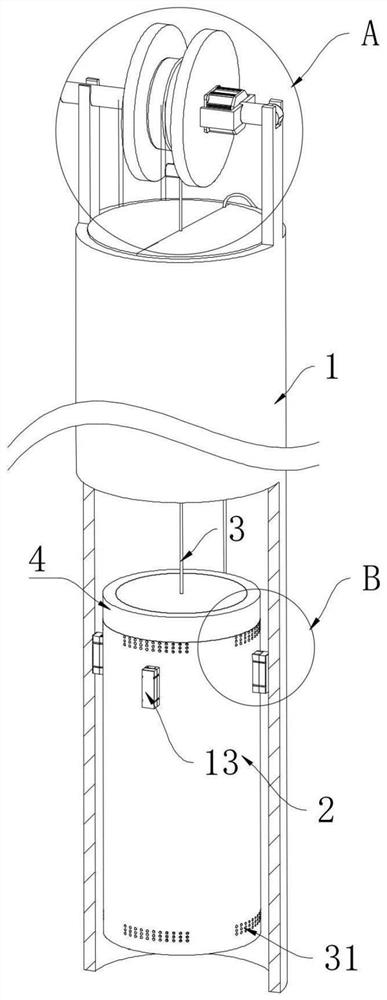 Earthquake monitoring device for mine area and use method of earthquake monitoring device