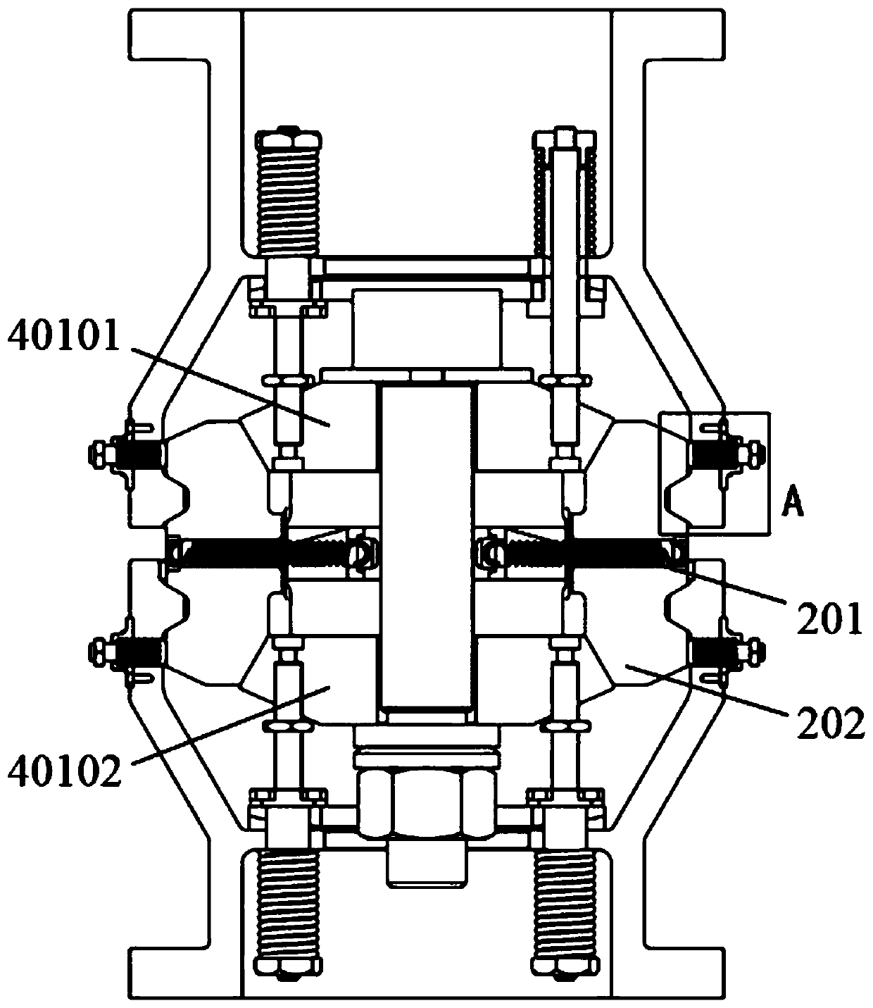 Space load locking device