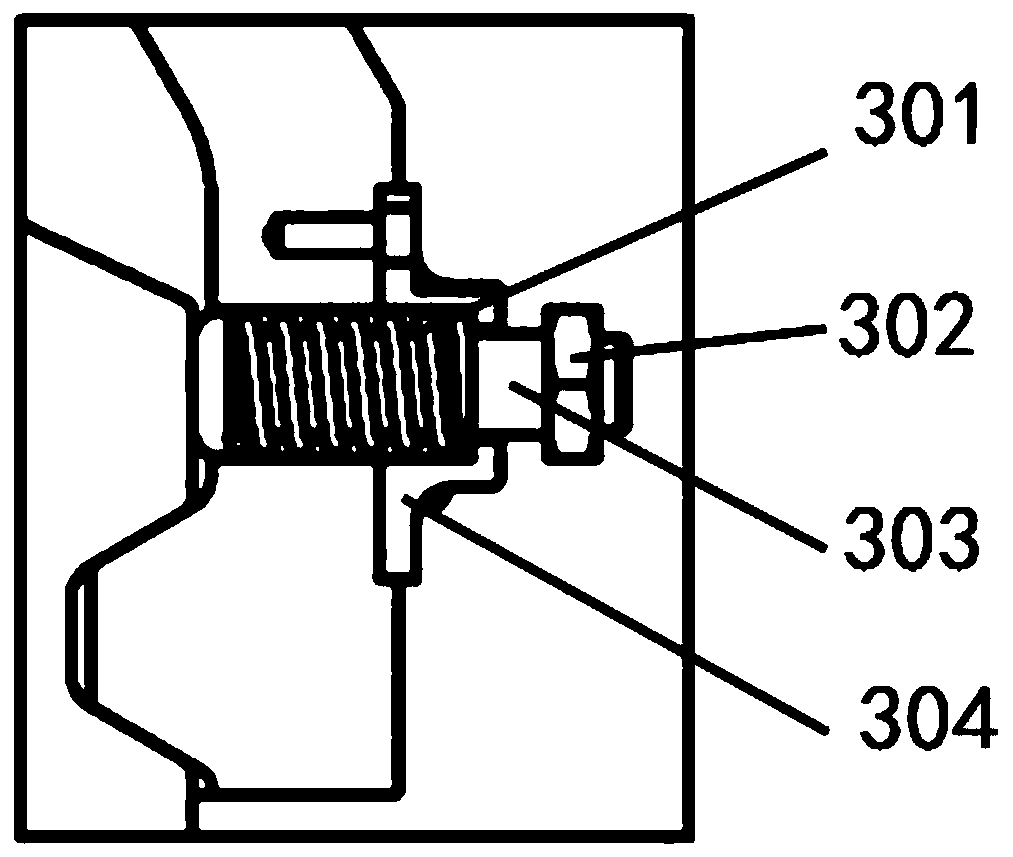 Space load locking device