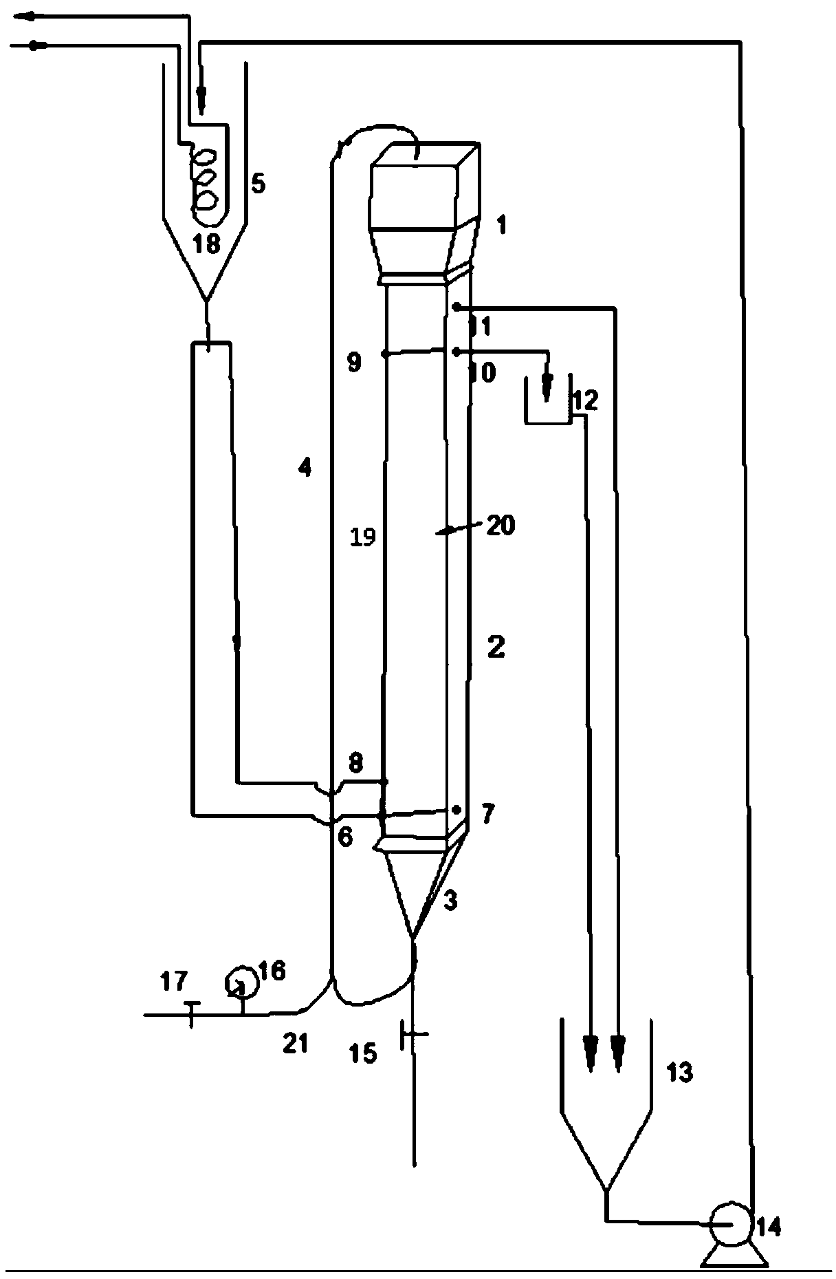 Method for separating uranium from uranium ore pulp with electrodialysis method