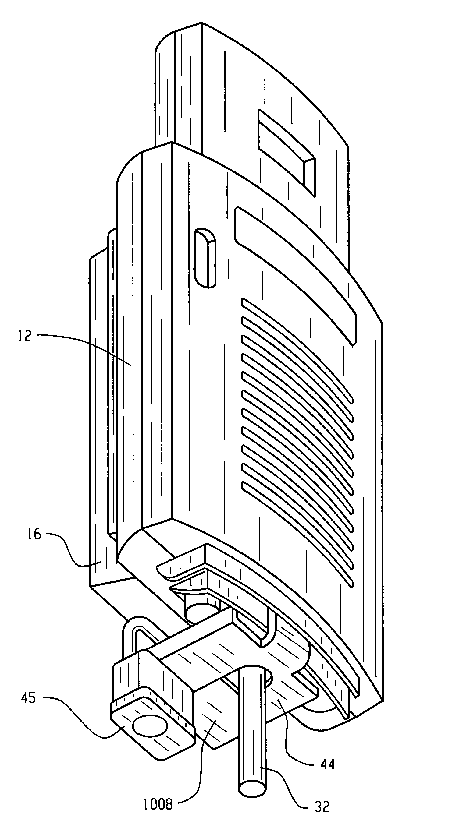 System for physically securing an access point and preventing the removal of associated connectors