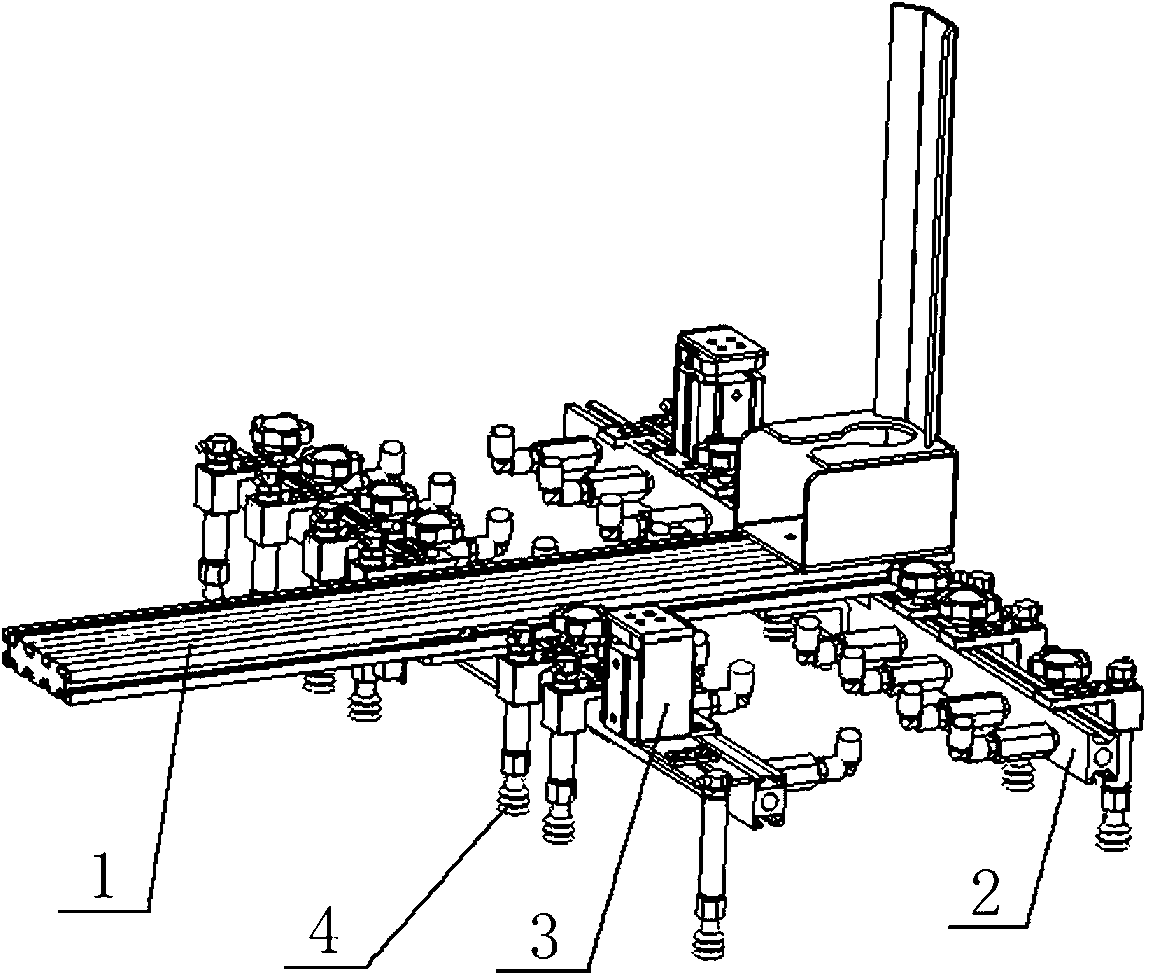 Servo mechanism of full automatic board collecting machine