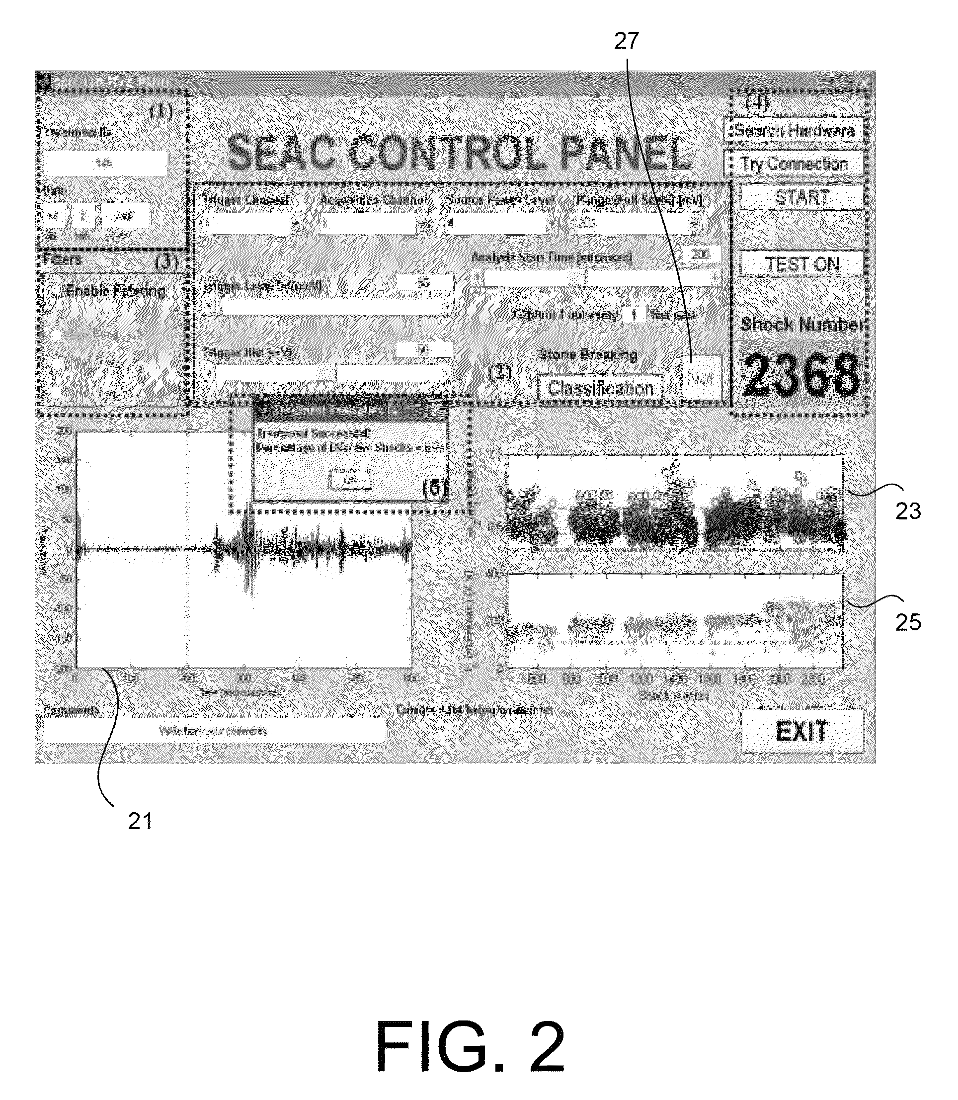 System and method for assessing lithotripsy