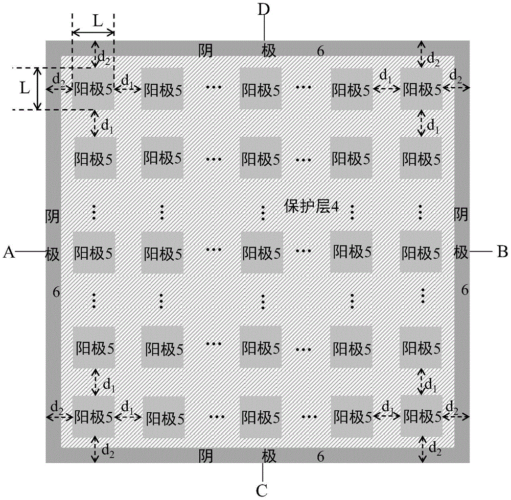 Photovoltaic detector array and manufacturing method thereof