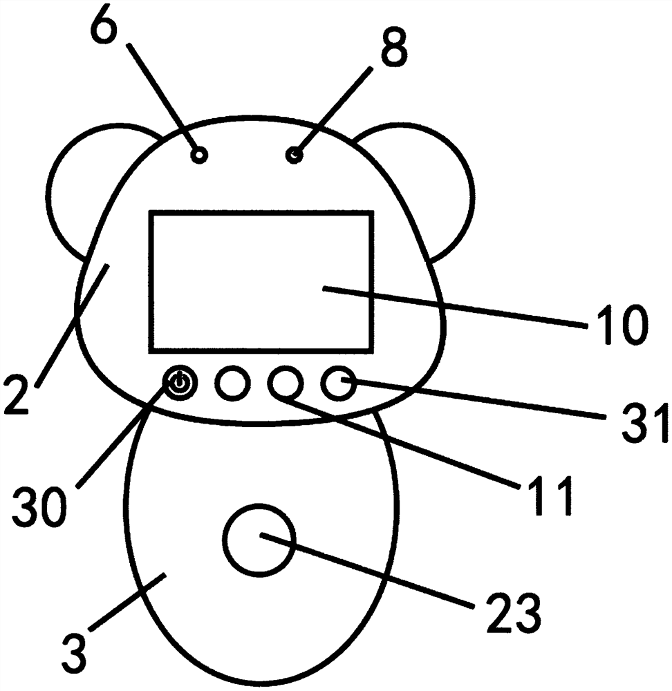 Toy for assisting children in object recognition training