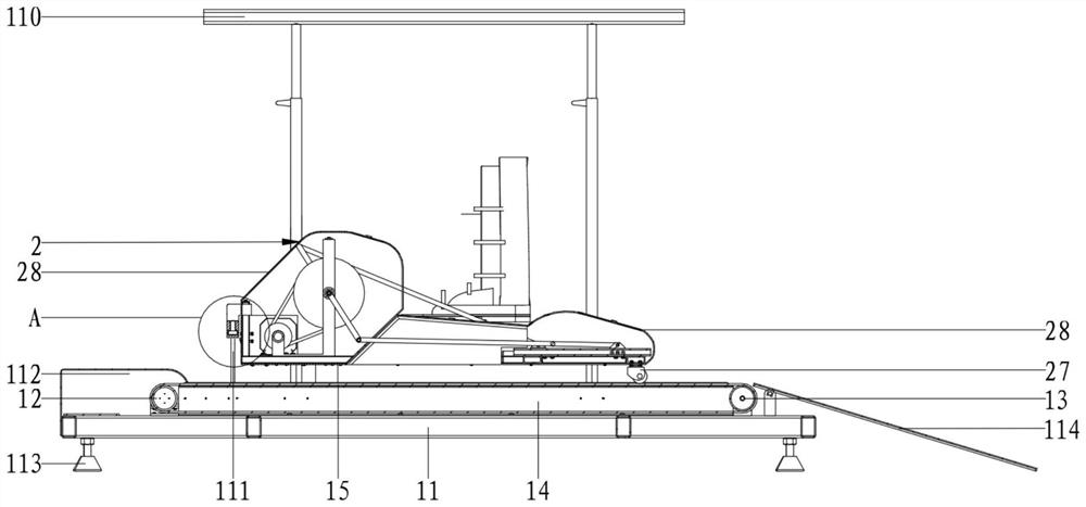 Omni-directional swing limb balance sense auxiliary training device and training method for rehabilitation department