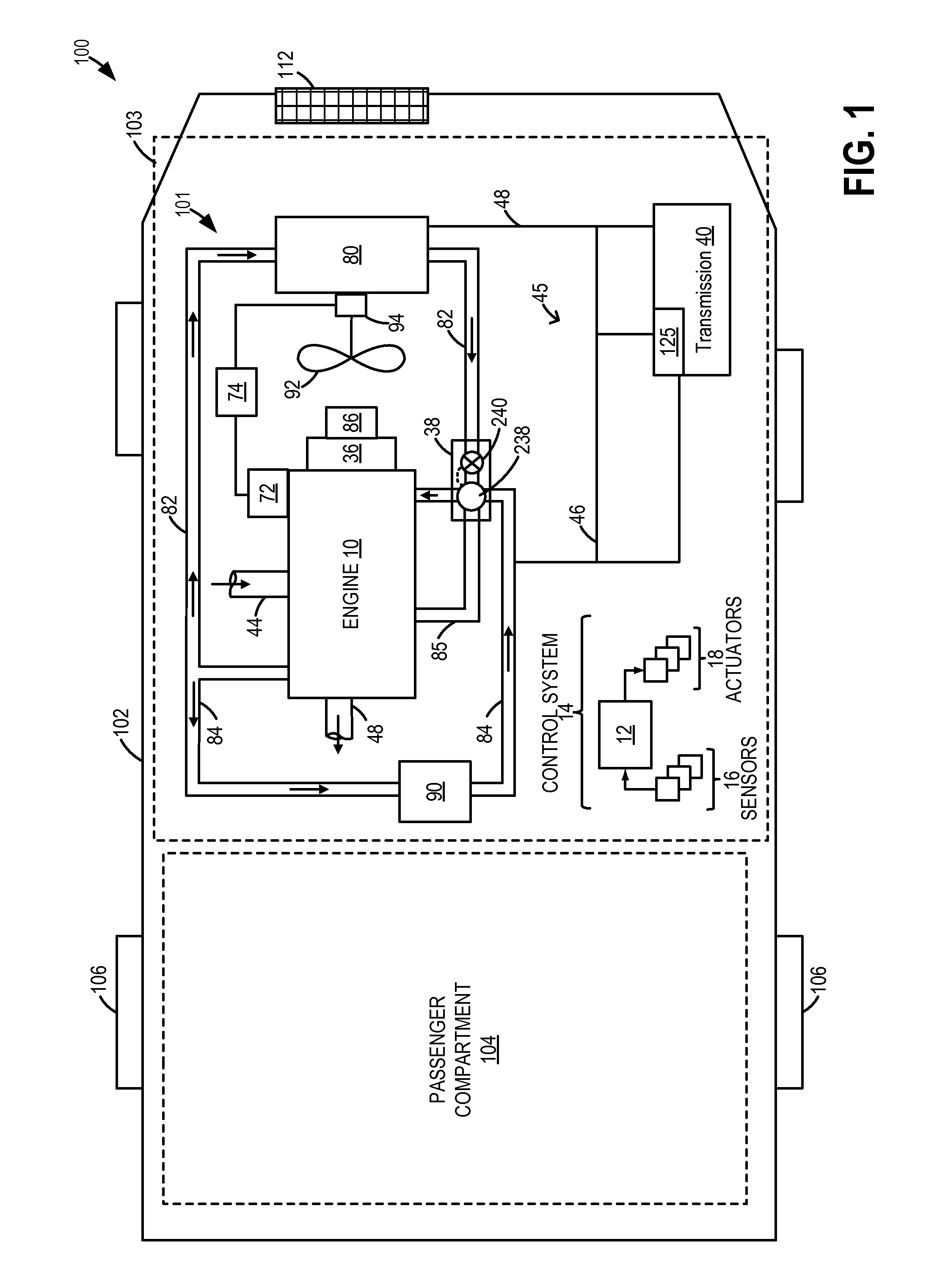 Method and system for engine cooling system control