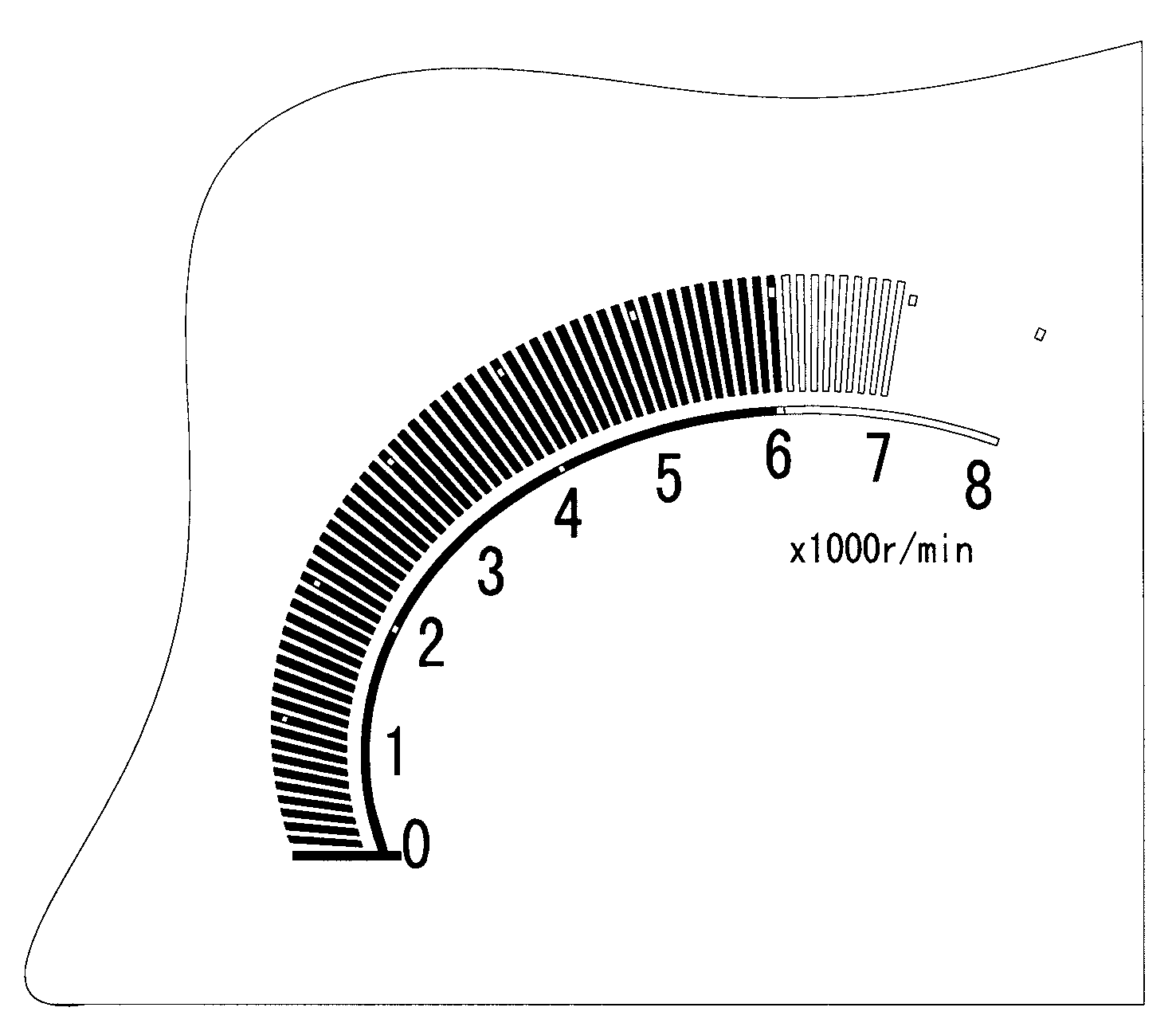 Passive drive liquid crystal display device