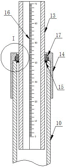 An adjustable depth soil carbon dioxide collection device and its application method