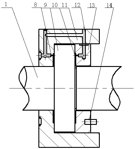 Electric main shaft supported by hydrostatic integrated gas bearing