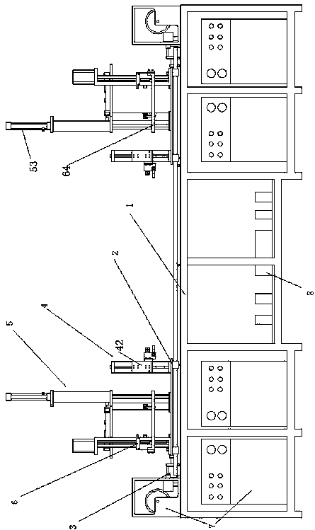 Goods shelf cross beam and hanging piece automatic welding device and application method thereof