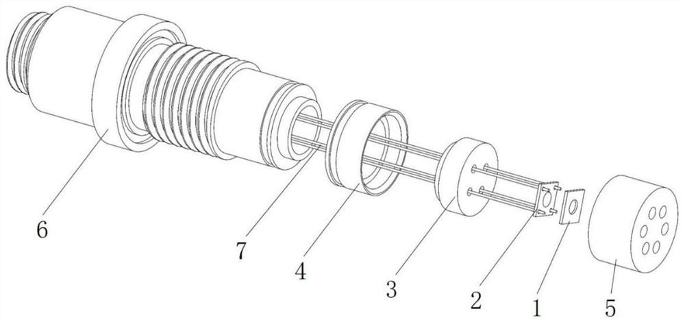 High-temperature-resistant silicon carbide pressure sensor and preparation method thereof