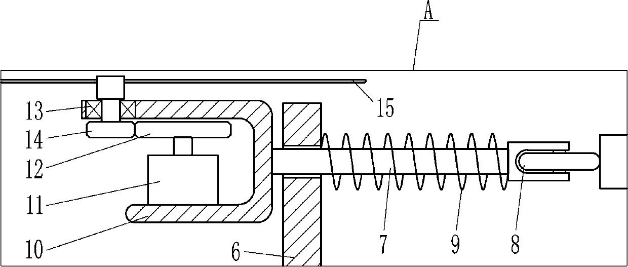 A hardware pipe cutting device