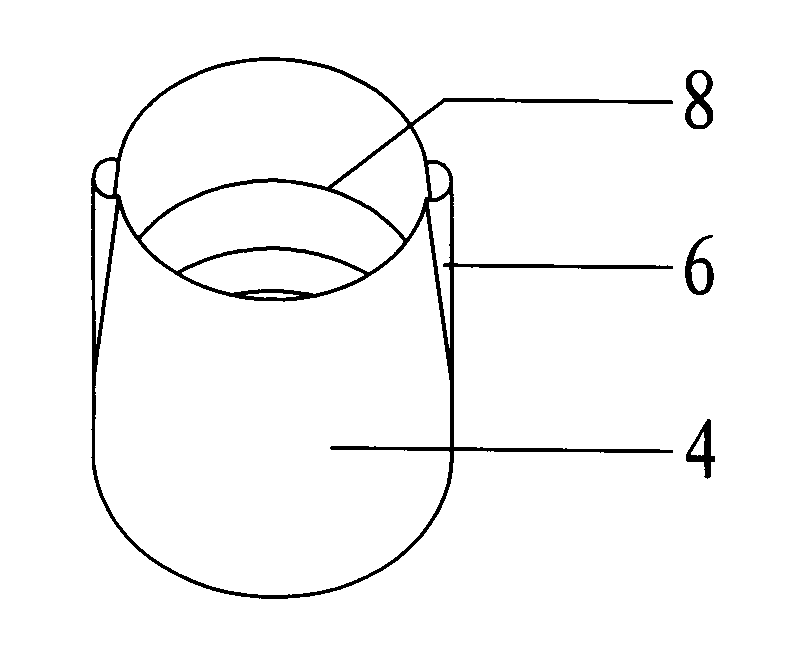 Cooling ring for fluorescent tube