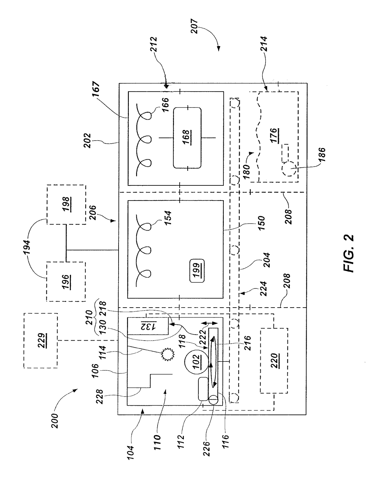 3d-printing systems configured for advanced heat treatment and related methods
