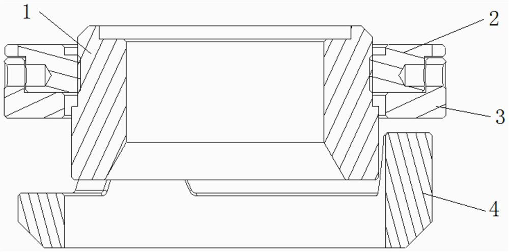 A rotation limiting structure and vehicle steering system