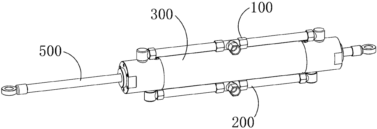 Reversing method of automatic reversing linear actuator of agricultural machine