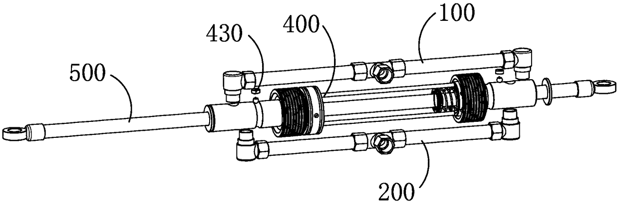 Reversing method of automatic reversing linear actuator of agricultural machine