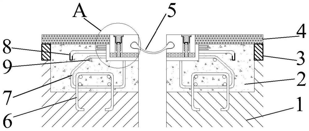 Improved Miller type expansion joint device and mounting method thereof