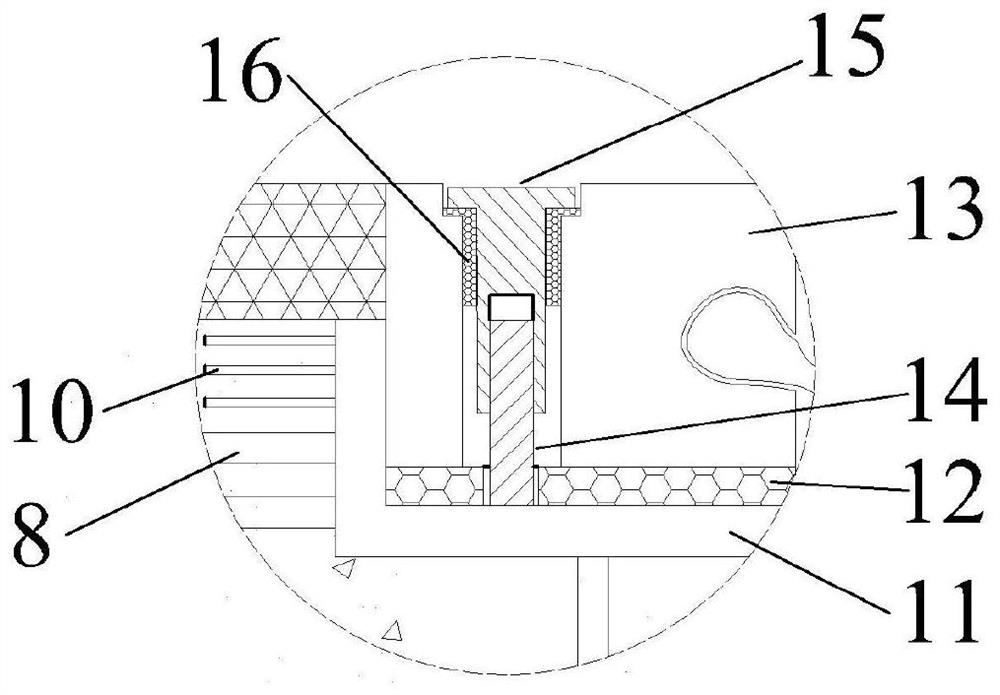 Improved Miller type expansion joint device and mounting method thereof