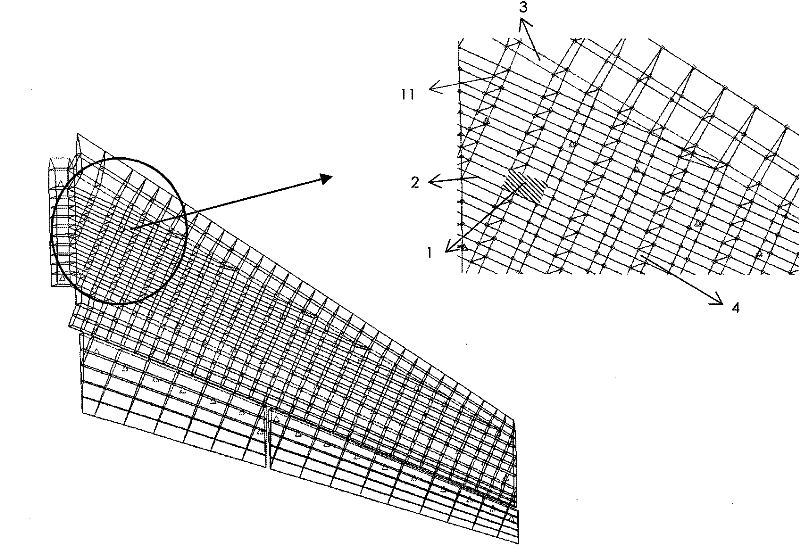 Optimization method for subsonic flutter of aircraft wing skin