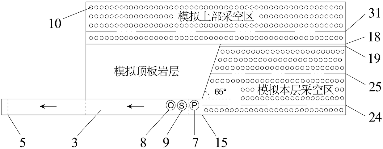 Simulated analysis device and method for pressure regulation and ventilation of multi-level goaf of coal seam group